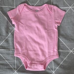 Adorable Pink Baby Bodysuit